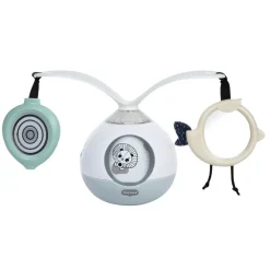 Mobiel geluid en licht op de vloer Tummy Time Black&White