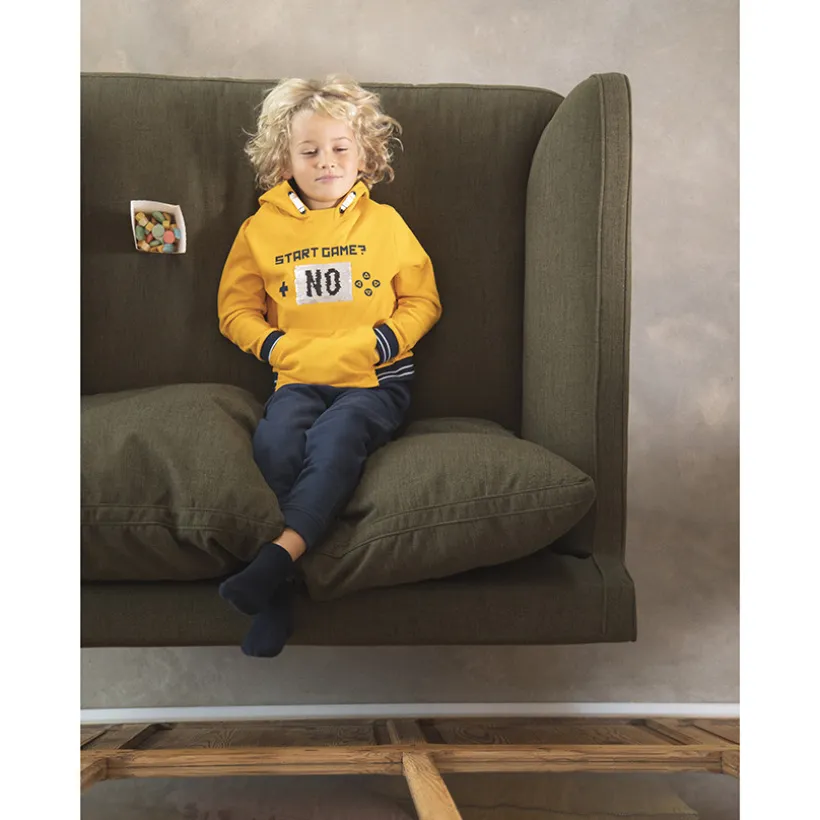 Molton joggingbroek jongens.
