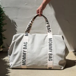 Mommy bag luiertas signature Écru