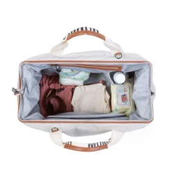 Mommy bag luiertas signature Écru