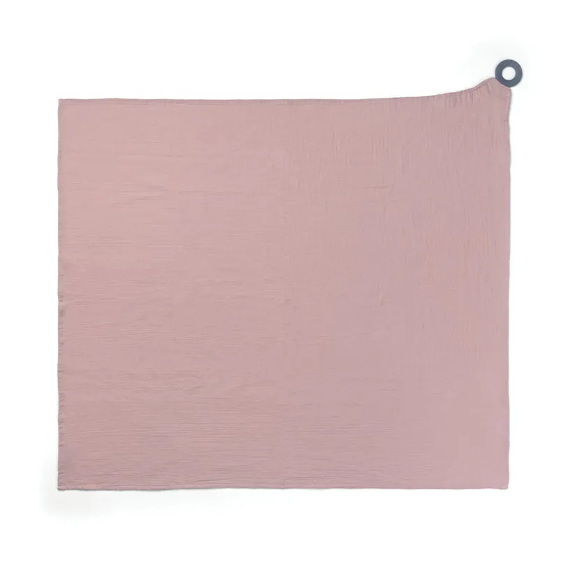 Mom'n Play pink multifunctionele borstvoedingscape met bijtring