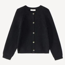 Mooie gebreide vest voor meisjes
