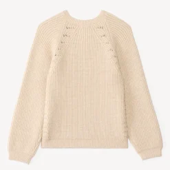 Mooie gebreide vest voor meisjes