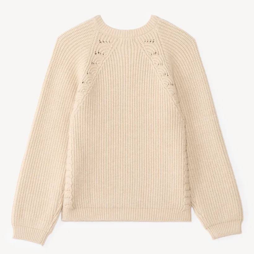 Mooie gebreide vest voor meisjes