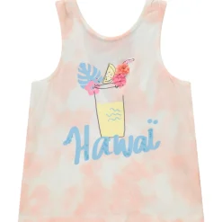 Mouwloos Tie & Dye Top Met Gekruiste Rug Meisjes