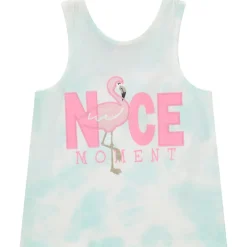 Mouwloos Tie & Dye Top Met Gekruiste Rug Meisjes
