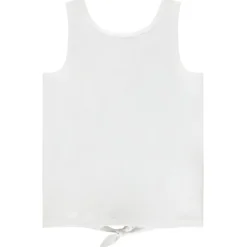 Mouwloos top met glanzend print meisjes