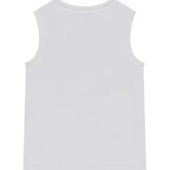 Mouwloos T-shirt met fantasieprint jongens