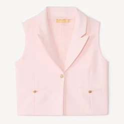 Mouwloze blazer meisjes