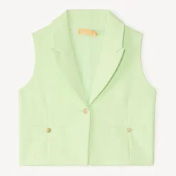 Mouwloze blazer meisjes