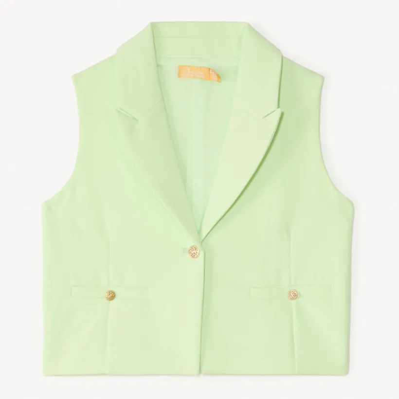 Mouwloze blazer meisjes