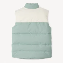Mouwloze color block puffer jongens
