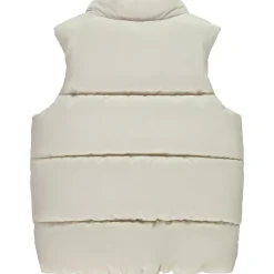 Mouwloze donsjas gevoerd met microfleece voor baby jongen