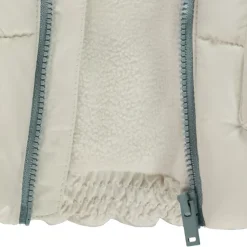 Mouwloze donsjas gevoerd met microfleece voor baby jongen