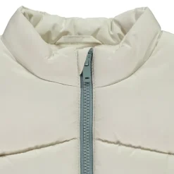 Mouwloze donsjas gevoerd met microfleece voor baby jongen