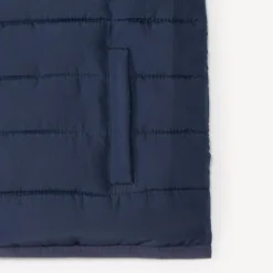 Mouwloze donsjas voor babyjongens
