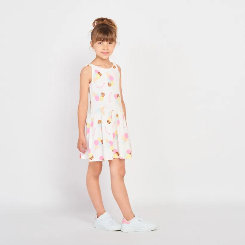Mouwloze jurk met Stella & Liberty print – Pat'Patrouille meisjes