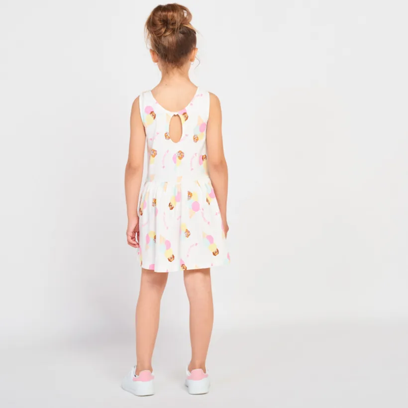 Mouwloze jurk met Stella & Liberty print – Pat'Patrouille meisjes