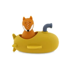 Mr Fox onderzeeër badspeelgoed met afneembare vos van flexibel siliconen