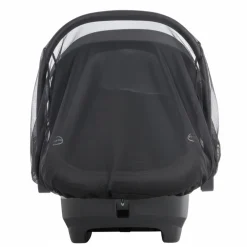 Muggenscherm Simone voor babyautostoel - Zwart