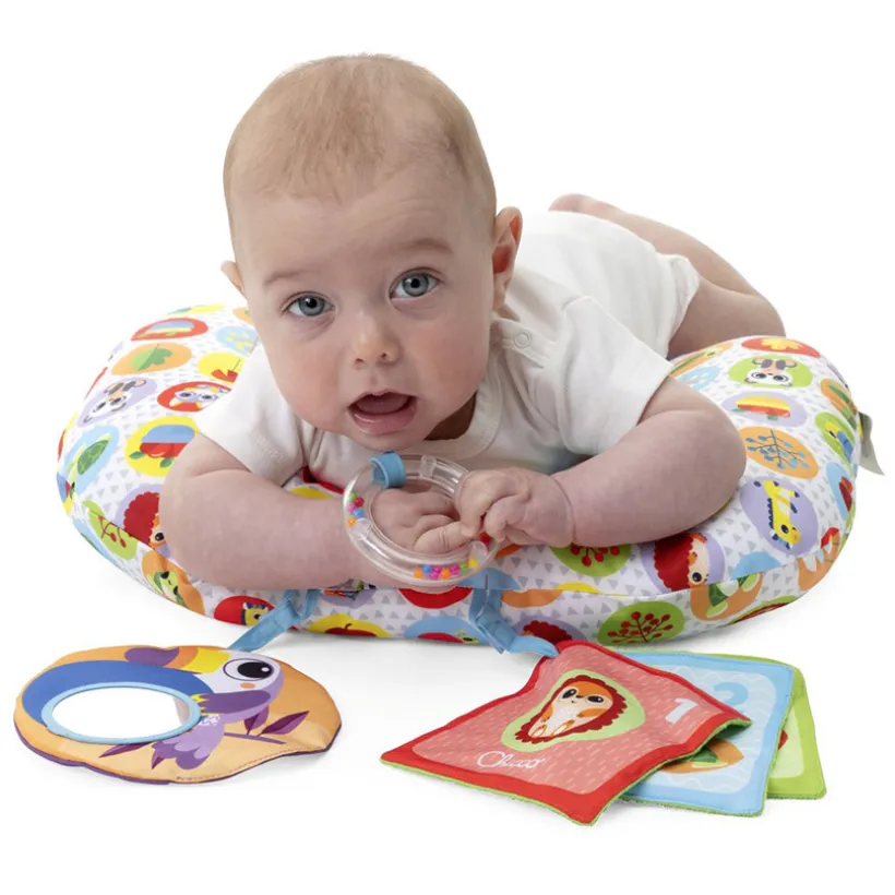 Multifunctioneel ontwaakkussen - Magic Forest Animal Tummy Time