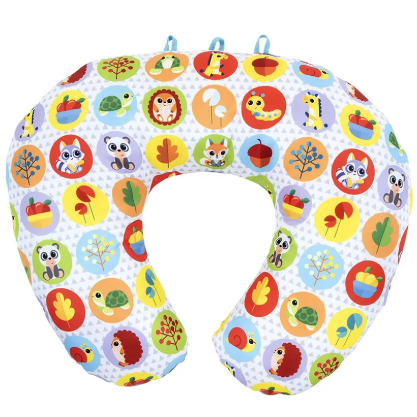 Multifunctioneel ontwaakkussen - Magic Forest Animal Tummy Time