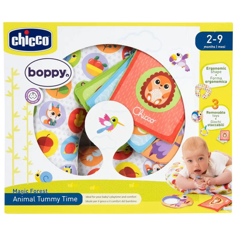 Multifunctioneel ontwaakkussen - Magic Forest Animal Tummy Time