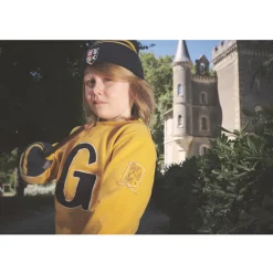 Muts in tricot met geborduurde Harry Potter-badge