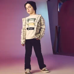 Muts met skate etiket voor jongen