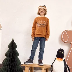 Muts met strepen jongens