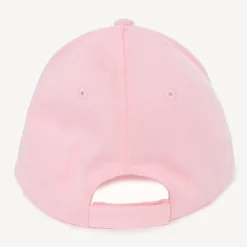 Muts van fleece met bouclépatches voor meisjesbaby's