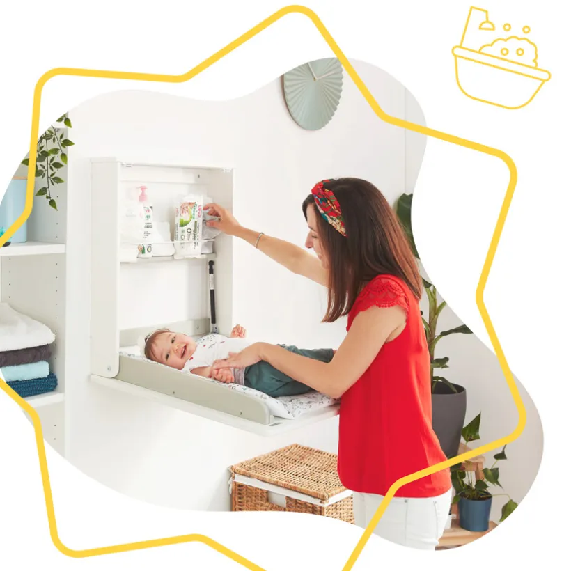 Muurcommode Plouf van Badabulle