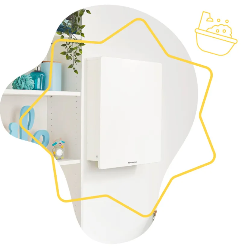 Muurcommode Plouf van Badabulle