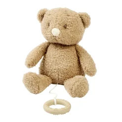 Muziekknuffel baby beer - 25 cm - Fanfan - teddy Caramel
