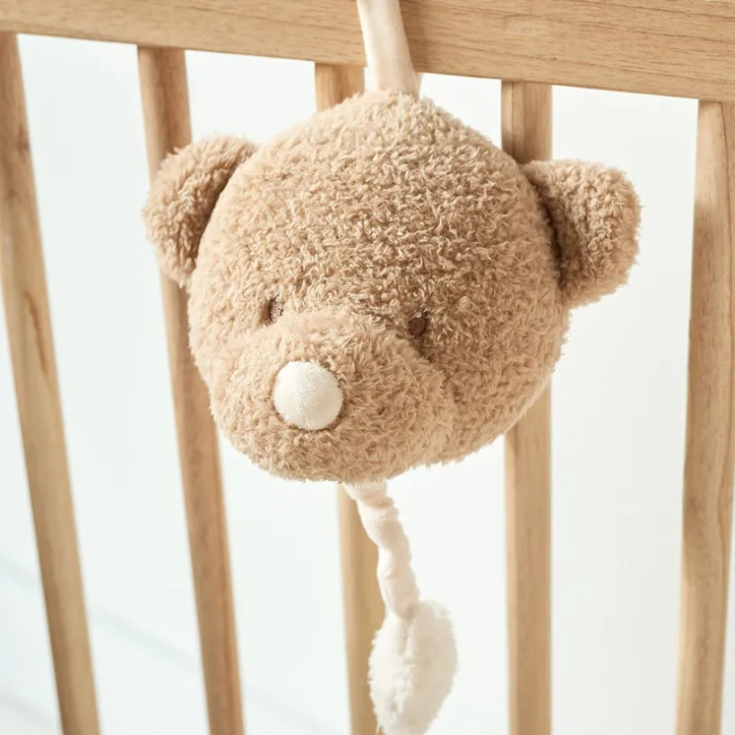 Muzikale knuffel - Beer Teddy - Karamel - 16 cm