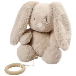 Muzikale knuffel Konijn 30cm Zand