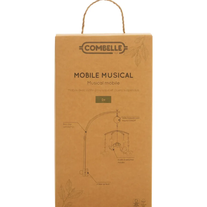 Muzikale mobiel Promenade Bucolique roos