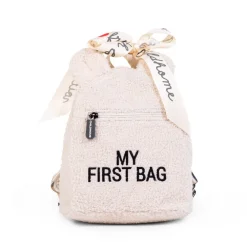 My first bag Teddy rugzak écru