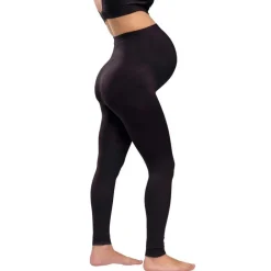 M - Zwangerschapsondersteunende legging - Gerecycled- Zwart