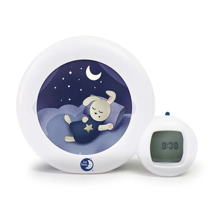 Nachtlamp en Wekker Moon - Wit