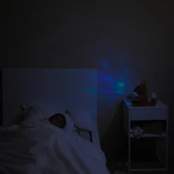 Nachtlampje met projector Gaspard de vos