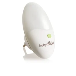 nachtlampje wit BabyMoov, 2 lichtsterkteniveaus, draaibare stekker 90°