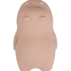Nachtlamp - Nijlpaard - Silicone - Zalm - 15,8 cm