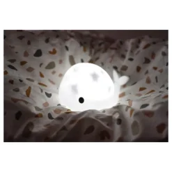 Nachtlamp projector sterren - Moby de walvis - Wit