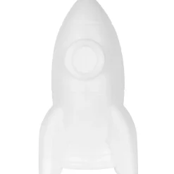 Nachtlamp - raket Apollo - Medium - oplaadbaar - Wit