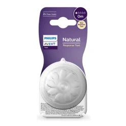 Natural Response fopspeen voor pasgeborene, 2 stuks