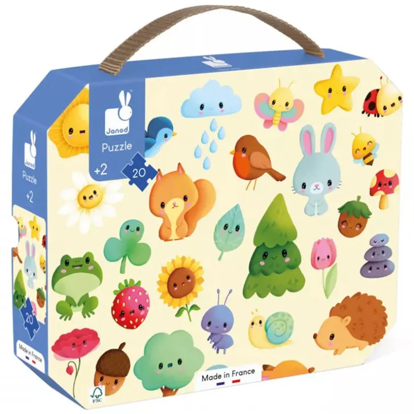 Natuur puzzle 20 stukjes