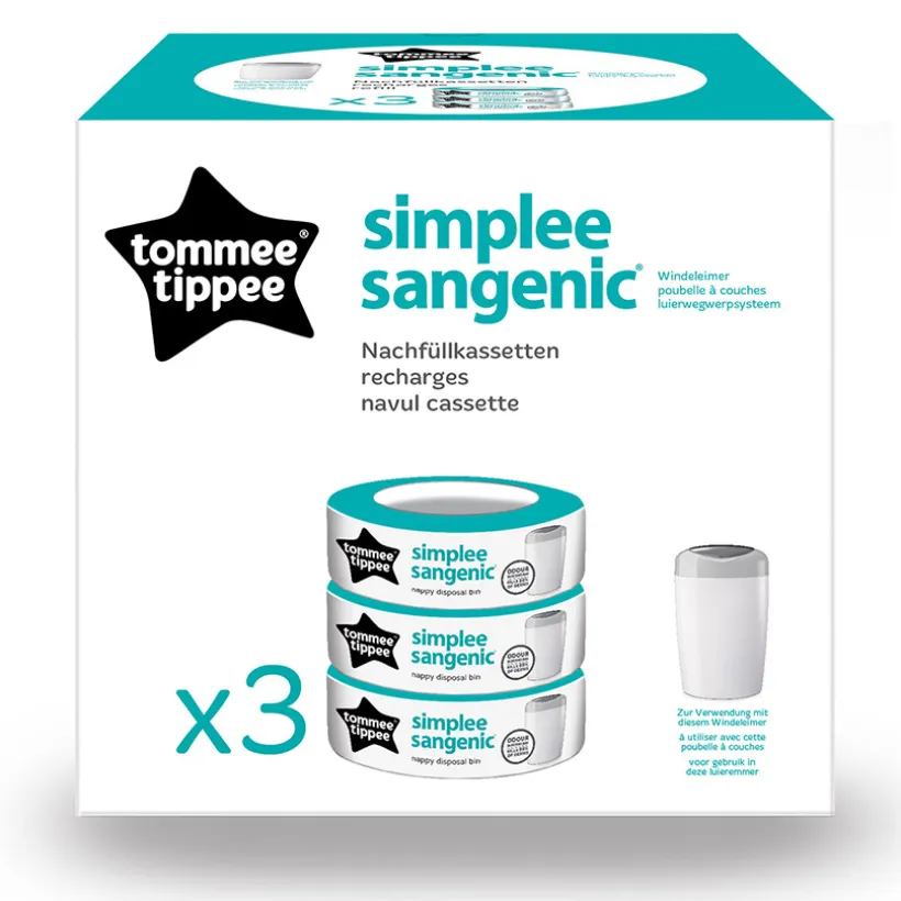 Navullingen voor luieremmer Simplee - Trio pack