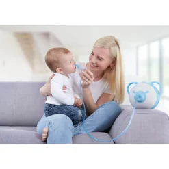 Neusreiniger Pro Electrisch Blauw