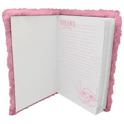 Notitieboek A5 Pluche Stitch Roze